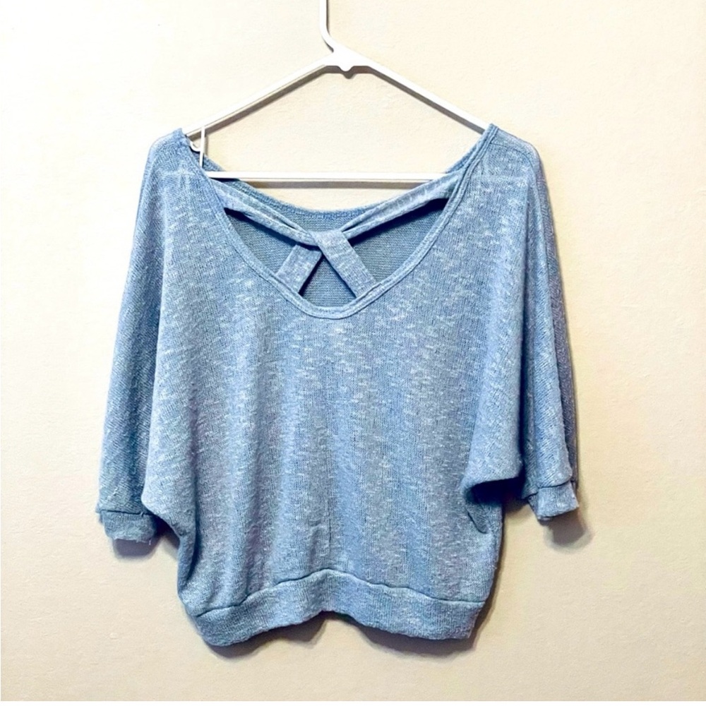 Robin K Light Blue Women's Sweater